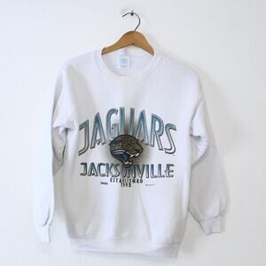 Vintage Florida Jacksonville Jaguars Football Sweatshirt Medium